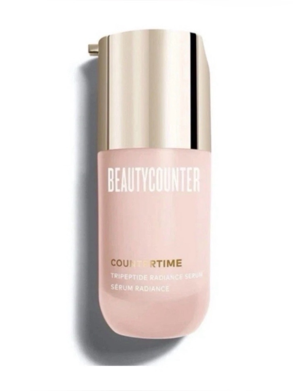 beautycounter Pink Radiance Serum with Gold Cap
